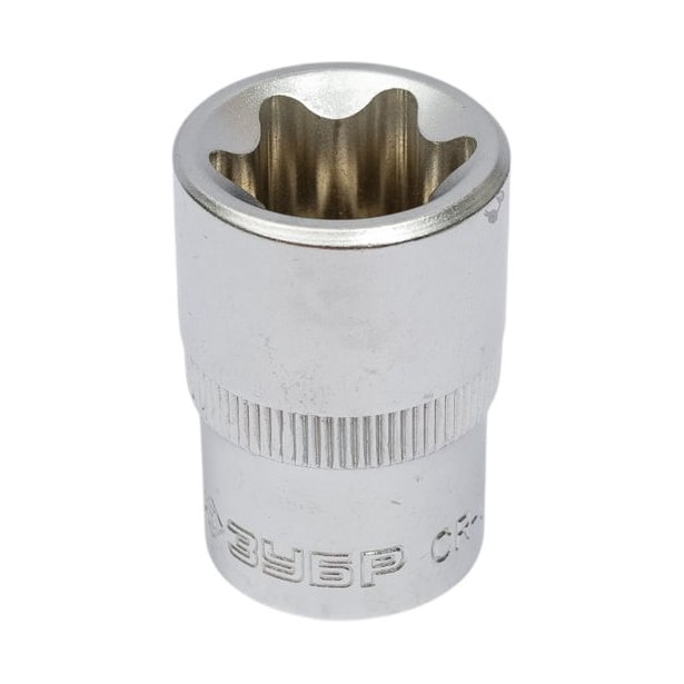Торцевая головка ZUBR E-TORX 1/2″ E22 (27719-22)
