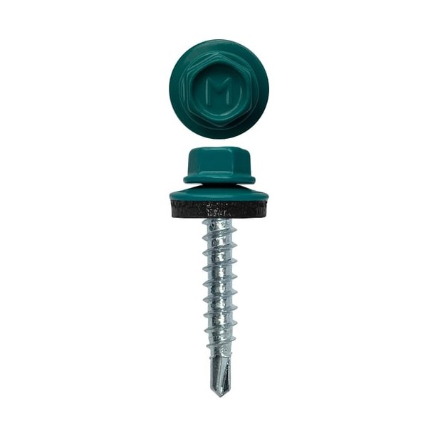 Саморез 4,8*35 ш/гр кровельный RAL 5021