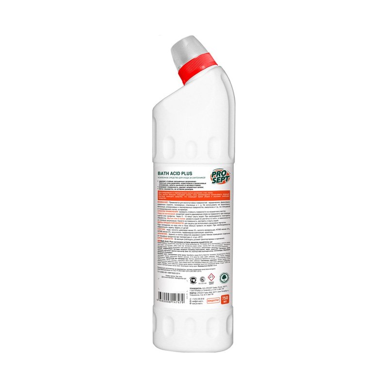 Средство Prosept Bath Acid+ для удаления ржавчины (0,75л)