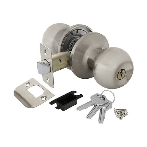 Ручка защелка DK682 SN-ЕТ (6082 SN-Е ключ фик) матовый ни...