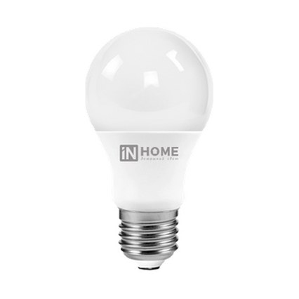 Светодиодная лампа IN HOME LED-A60-VC 8Вт 230В Е27 4000К