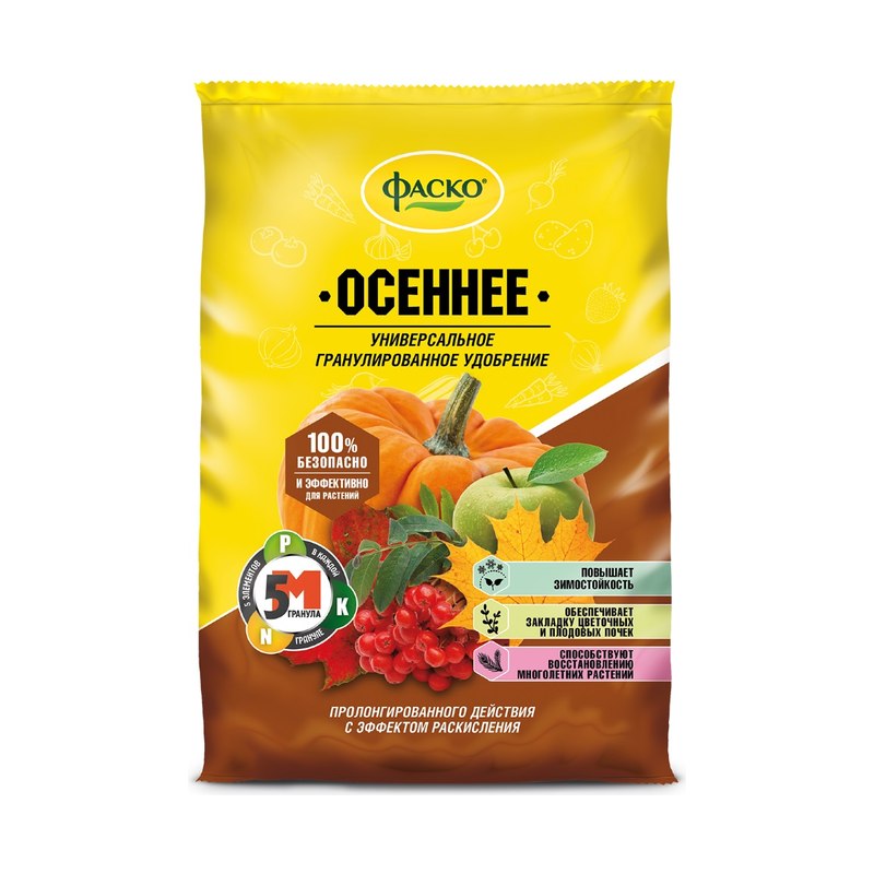 Удобрение минеральное осеннее фосфорно-калийное 1кг