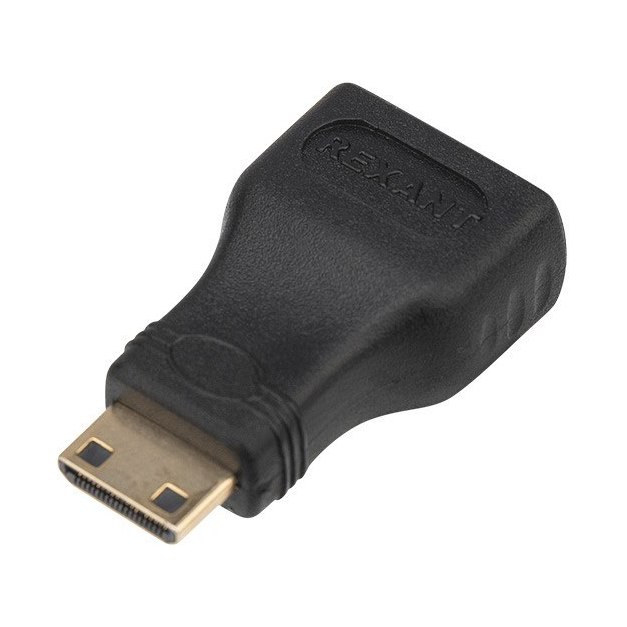 Переходник аудио HDMI гнездо HDMI штекер mini HDMI
