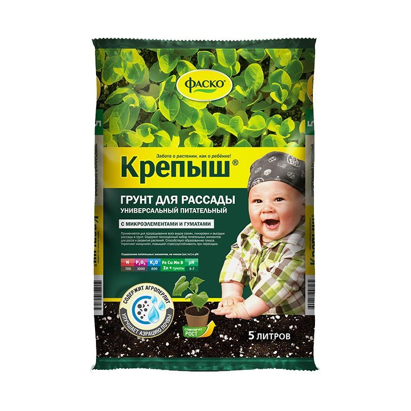 Грунт ФАСКО Крепыш 5 л
