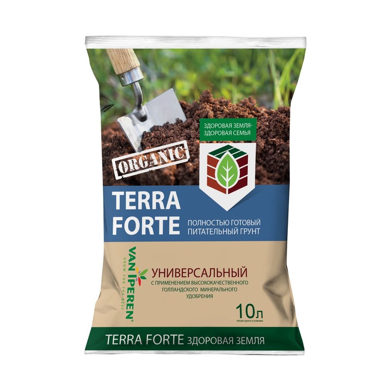 Грунт Здоровая земля Terra Forte 10 л