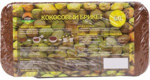 Кокосовый брикет 500 г на 6 л
