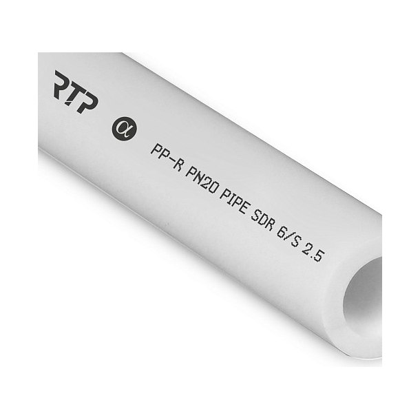 Труба полипропилен 40х6,7 мм, L=2 м