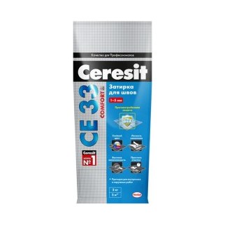 ЦЕРЕЗИТ CE33 S Затирка №07 серый 2-5 мм (2 кг) 790889 /20...