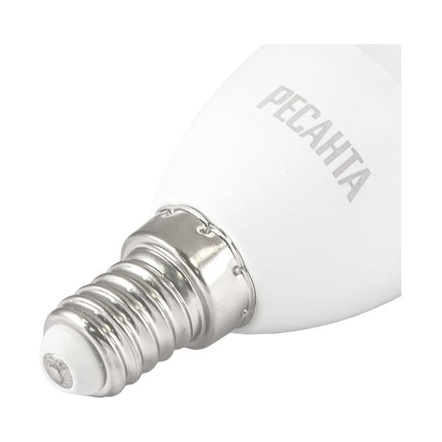 Лампа светодиодная LL-R-C37-6W-230-3K-E14 (свеча