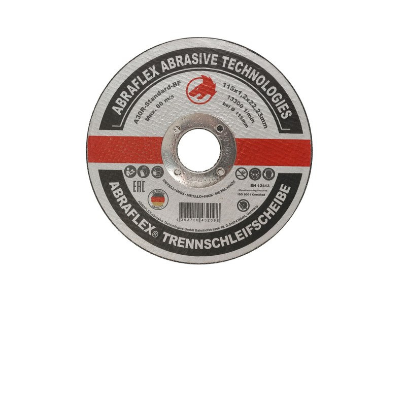 Круг отрезной A30 Standard ABRAFLEX 115×1,0×22,23