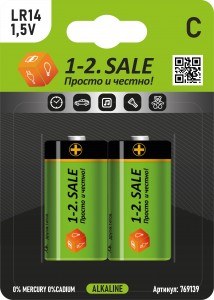 Элемент питания LR14 Sela