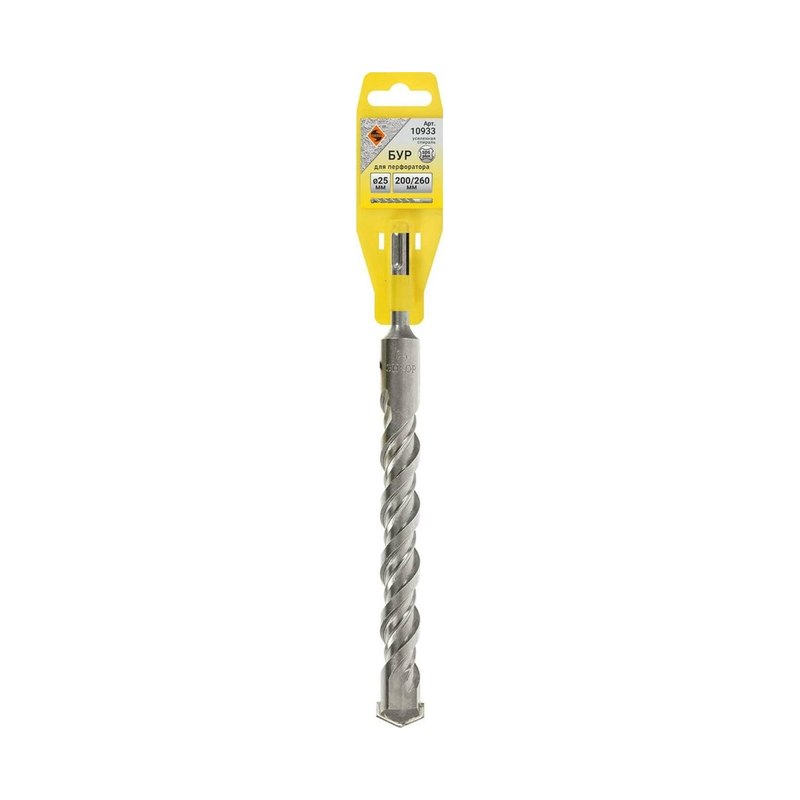 Бур SDS PLUS ЭНКОР усиленный 25/260/200 мм