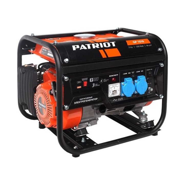 Электростанция бензиновая PATRIOT GP-1510