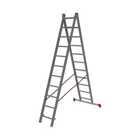 Лестница HALTA PRO алюминиевая 2х11