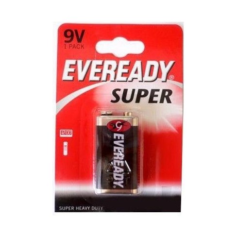 Батарейка EVEREADY 6F22 BL1