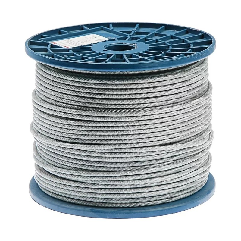 Трос стальной в изоляции PVC D8/10мм