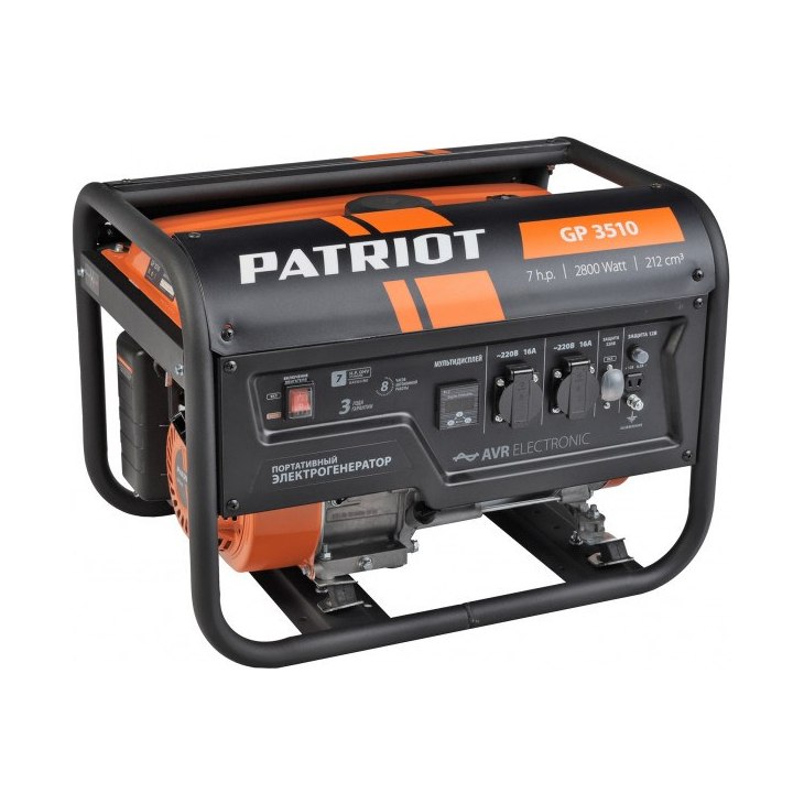 Электростанция бензиновая PATRIOT GP-3510