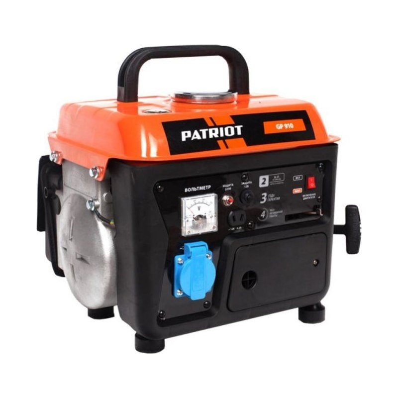 Электростанция бензиновая PATRIOT GP-910