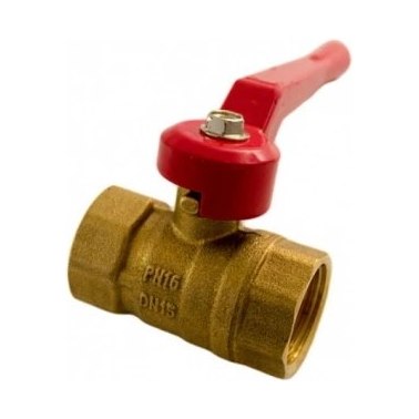 Кран шаровый 1 1/2" Ду-40 рычаг