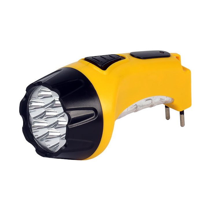 Фонарь аккумуляторный Smartbuy 7+8 LED желтый