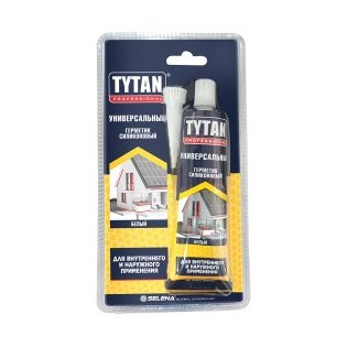 Герметик силиконовый универсальный Tytan 85г белый