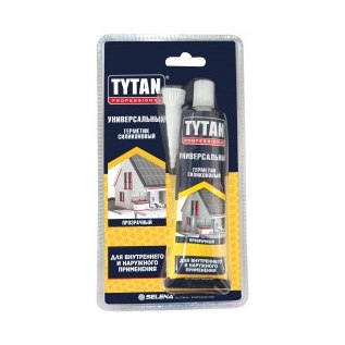 Герметик силиконовый универсальный Tytan 85г прозрачный