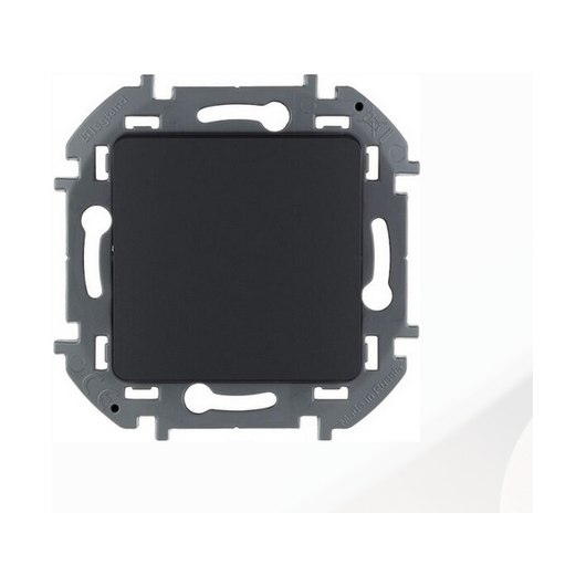 Переключатель Legrand INSPIRIA 1-клавишный антрацит