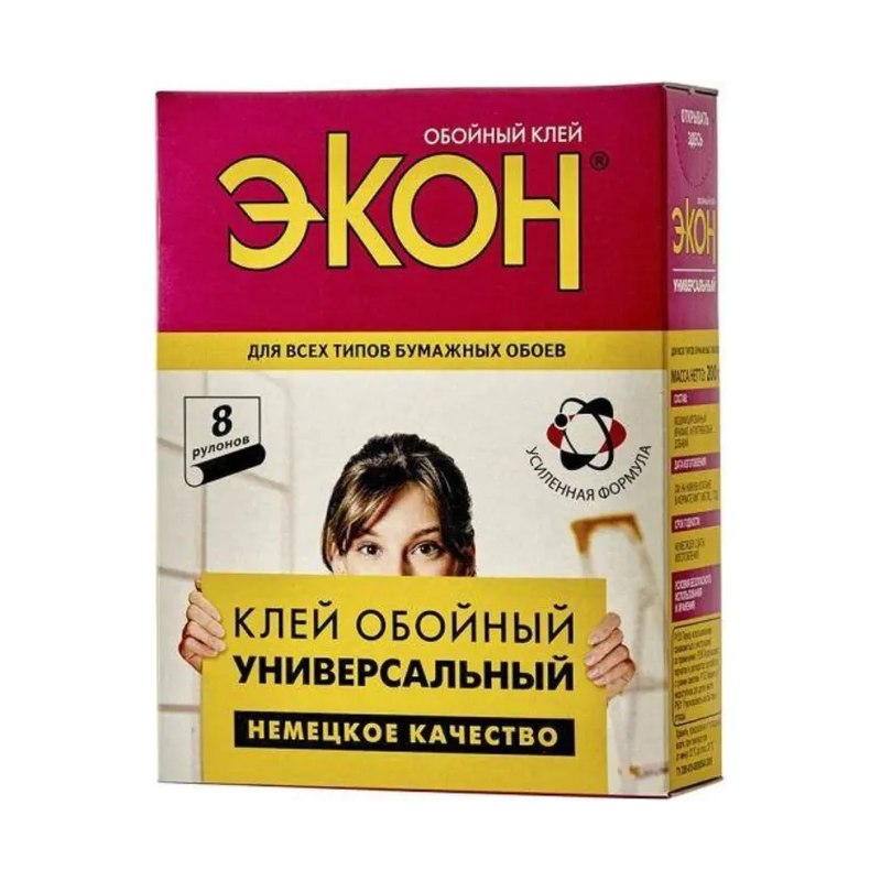 Клей обойный универсальный Экон 200г