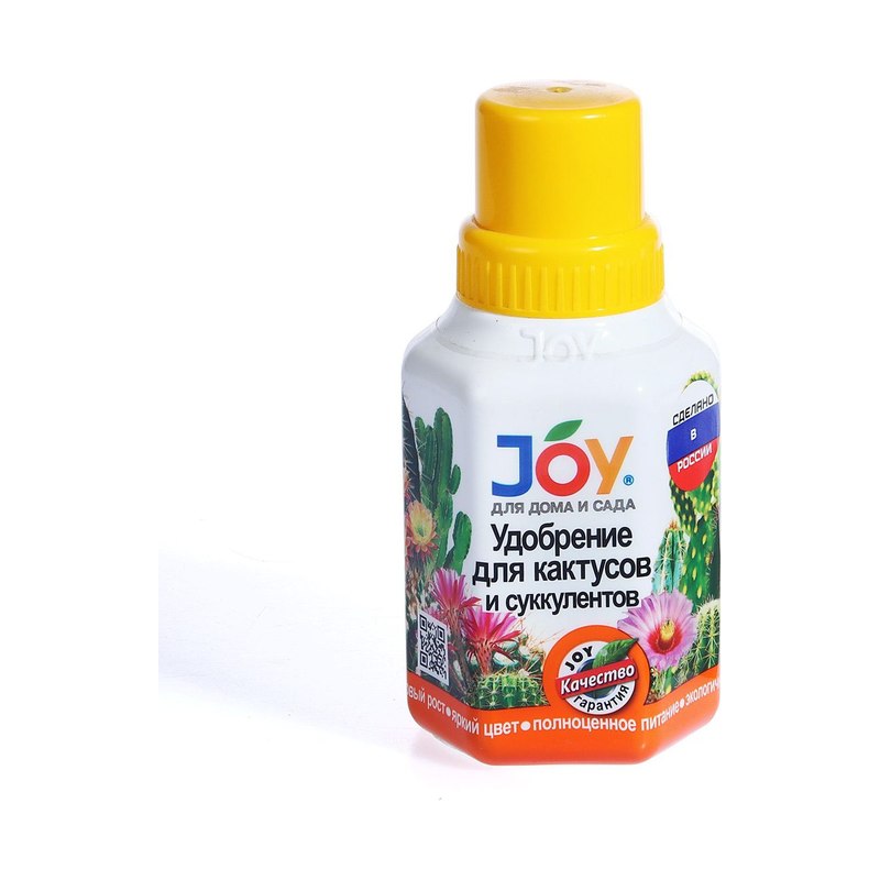 Удобрение лигногумат для кактусов Joy 250мл