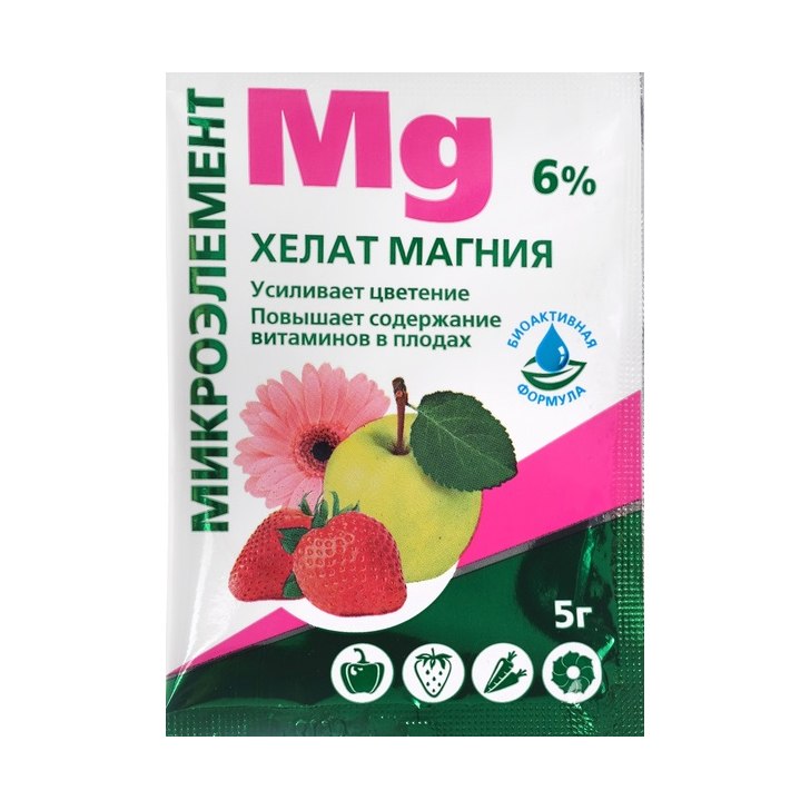Хелат магния 6% 5гр