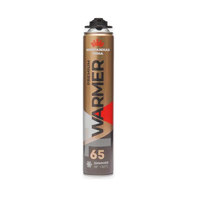 Пена монтажная профессиональная WARMER PREMIUM 65 A1582Z