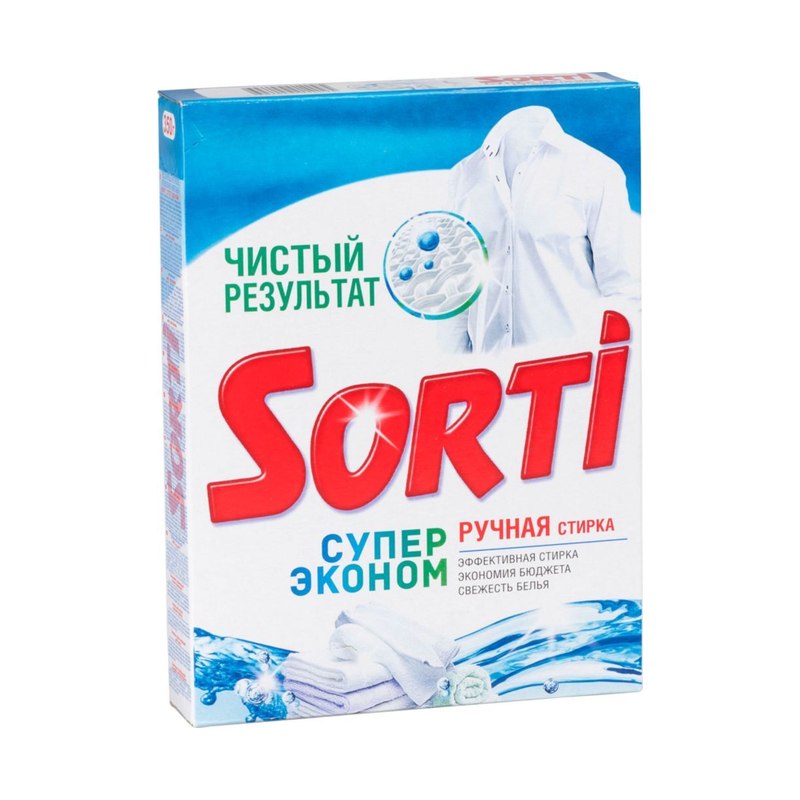 Порошок стиральный Sorti ручной 350гр