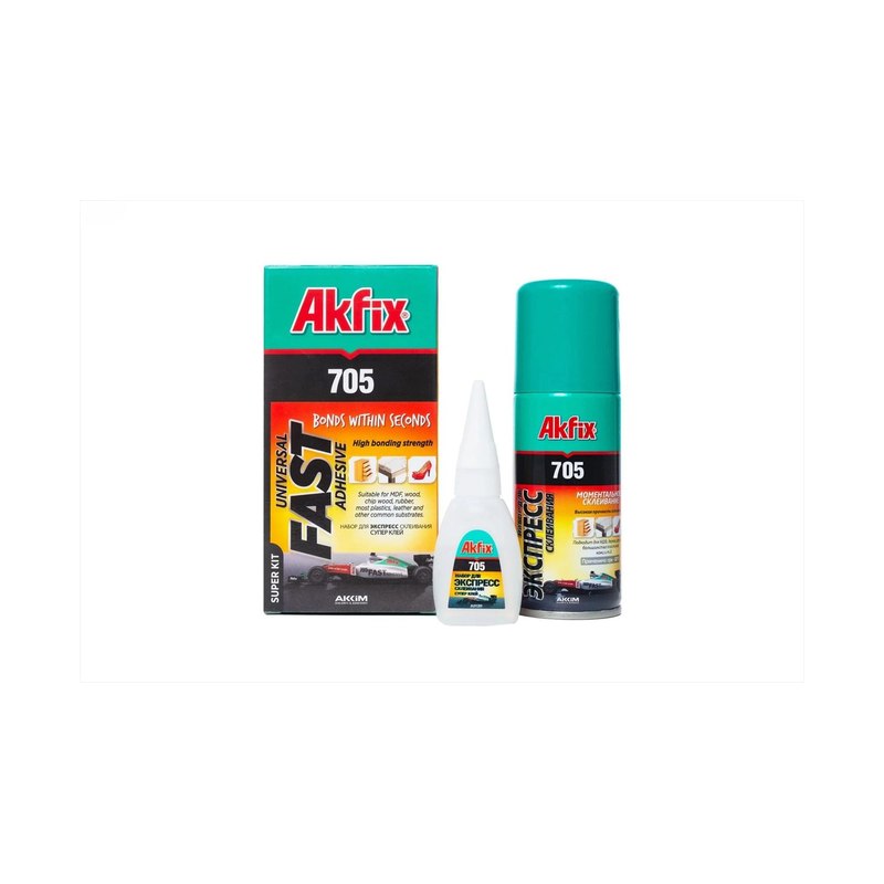 Клей двухкомпонентный Akfix 705