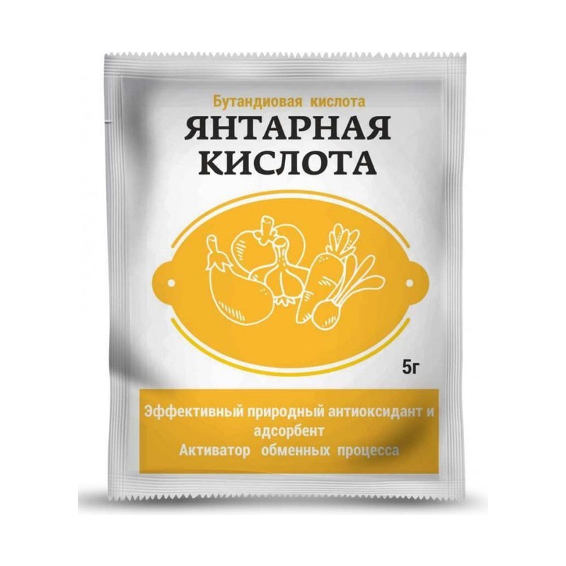 Средство Янтарная кислота 5гр