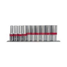 Набор торцевых головок 1/2" MATRIX 10-22 мм 6-гранные (10шт)