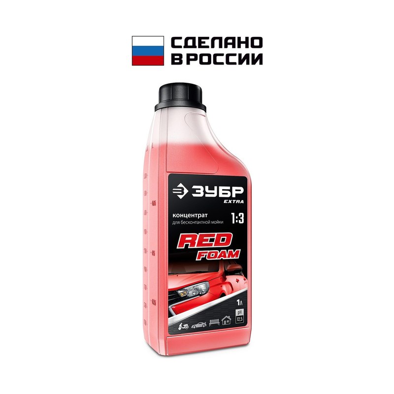 Шампунь для минимоек универсальный ЗУБР Extra 1л