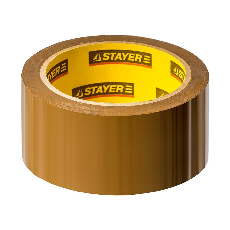 Лента клейкая STAYER Master 1207-50 48ммх60м коричневая