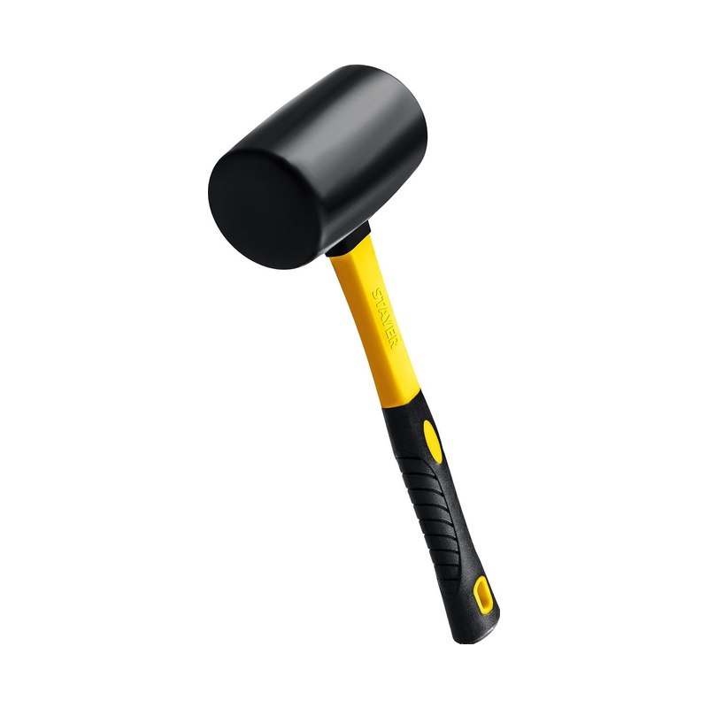 Киянка резиновая чёрная 450г STAYER