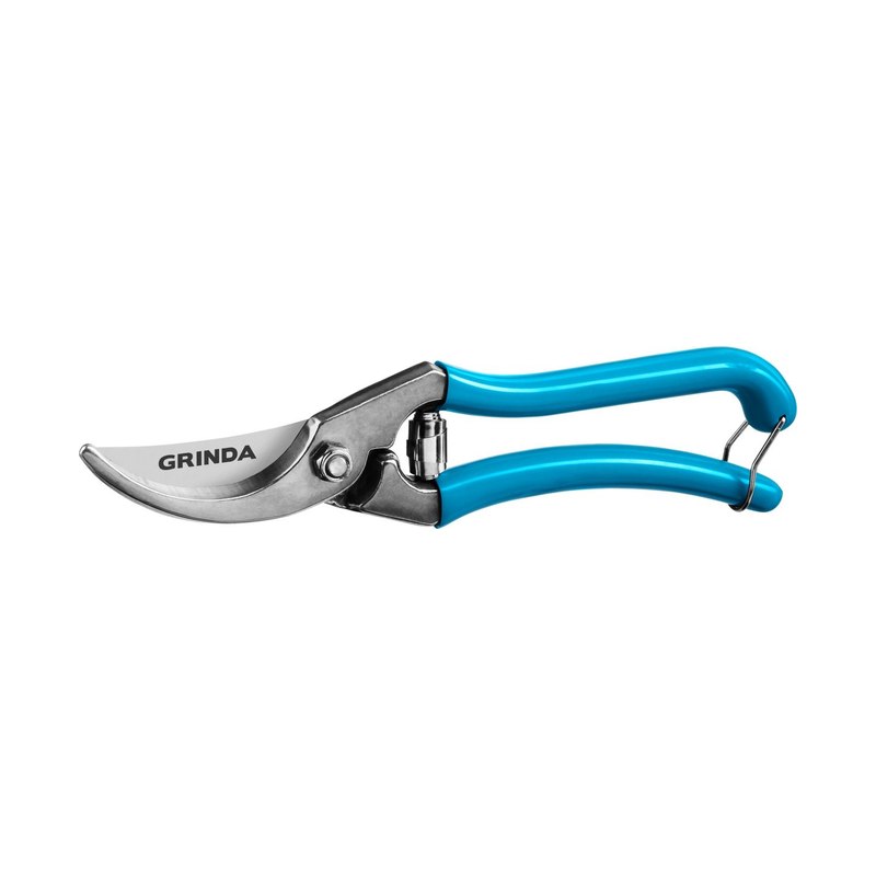 Секатор цельнокованный плоскостной GRINDA PROLINE P-10 210мм