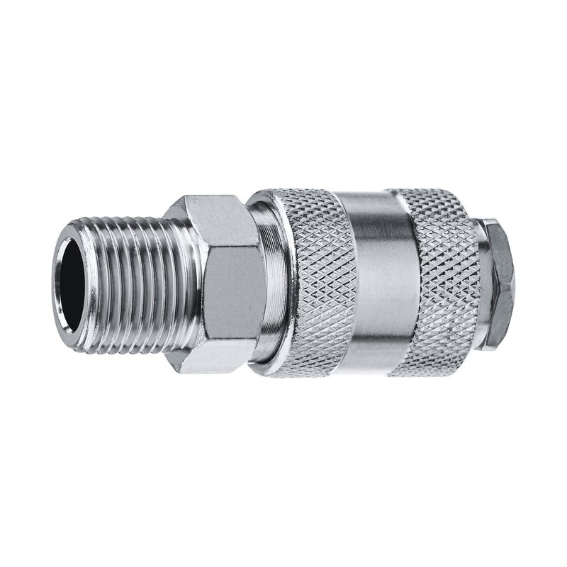 Переходник 3/8"М рапид муфта ЗУБР Профессионал