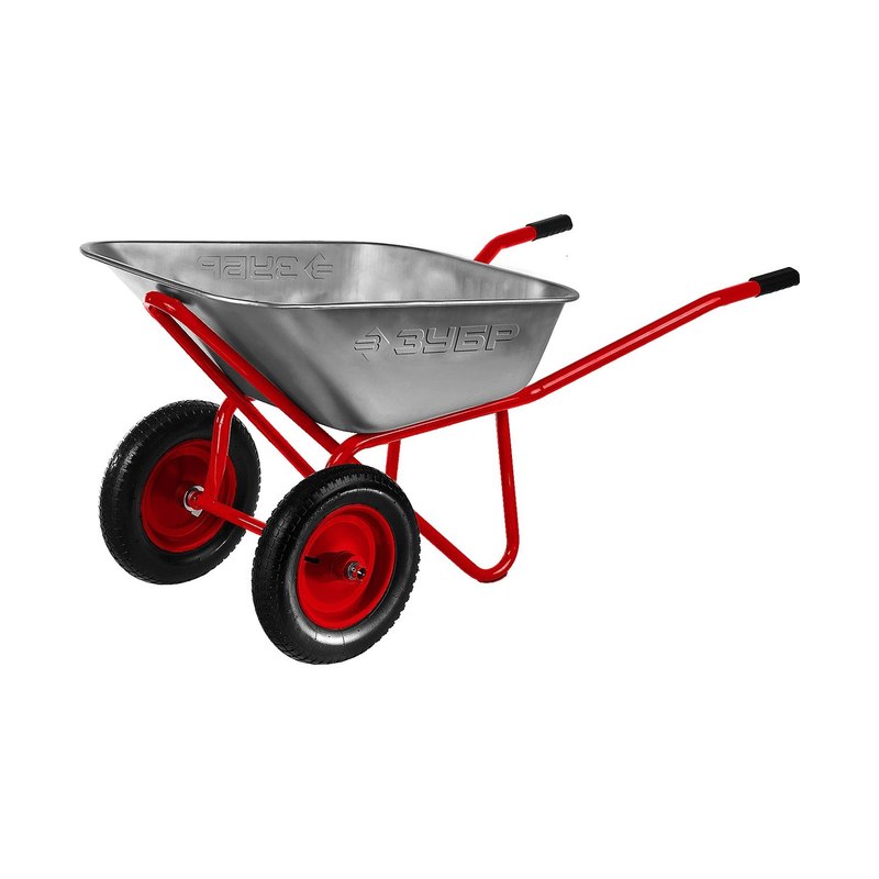 Тачка строительная двухколёсная ЗУБР Т-22 110л 200кг
