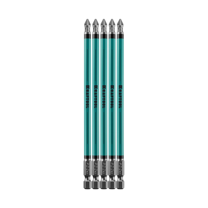 Биты PZ2 KRAFTOOL OPTIMUM 150мм 5шт (26124-2-150-5)