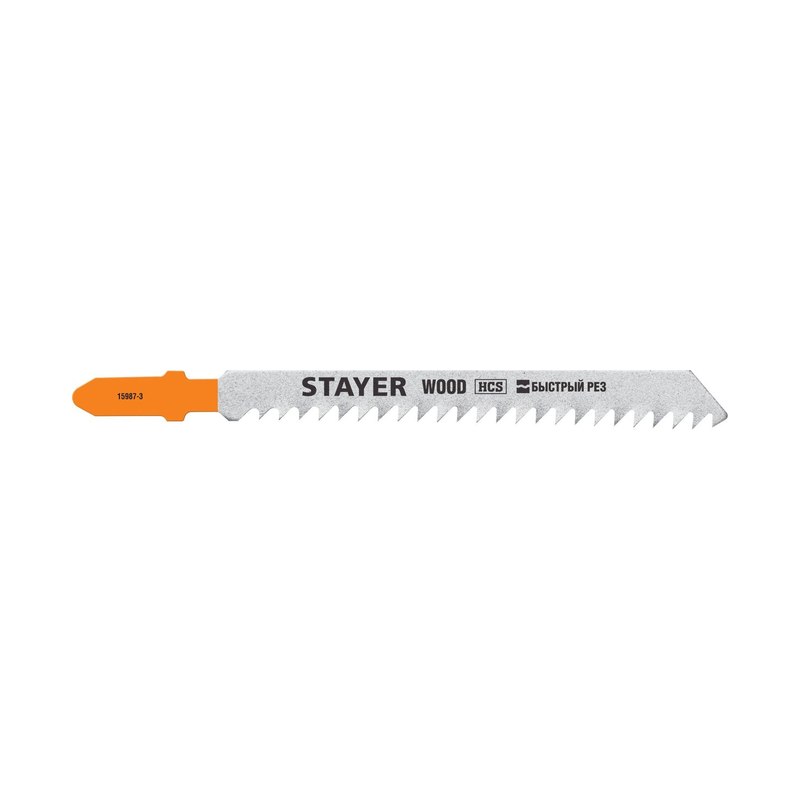 Полотно для электролобзика STAYER Profi T111C Т‑хвост по пластику дереву ДСП шаг